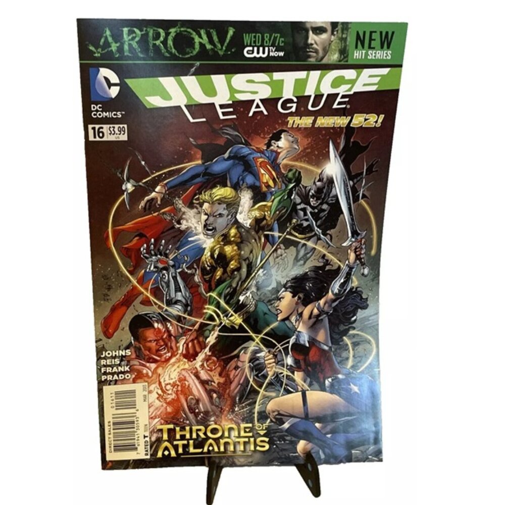 Justice League Vol 2 #16 Throne of Atlantis, Chapter Three Friends and Enemies